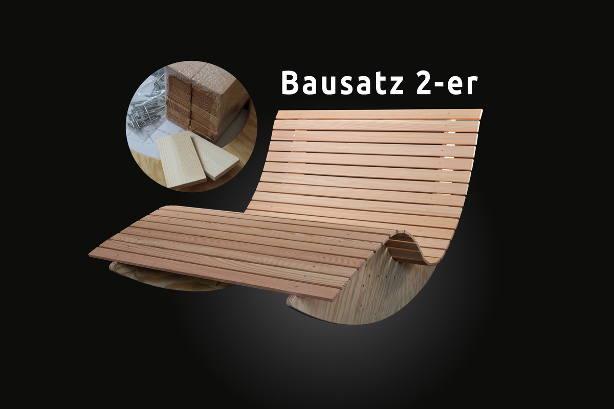 Schaukelliege 2-er BAUSATZ