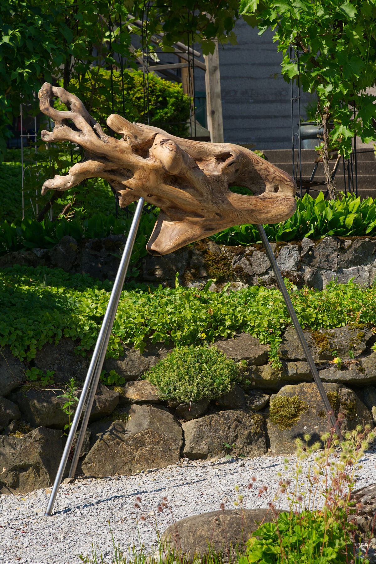 Skulptur Trojanisches Pferd - Fisch