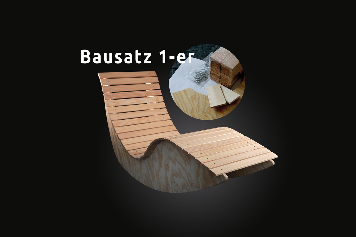 Schaukelliege 1-er BAUSATZ