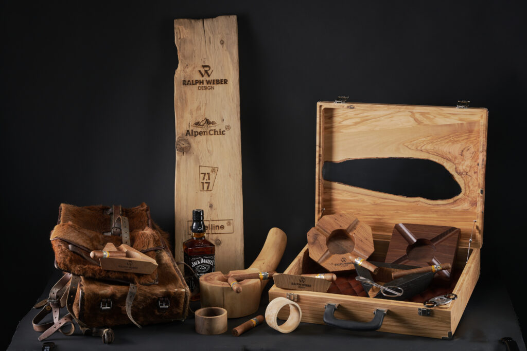 Weihnachtsgeschenke aus Holz von Ralph Weber Design